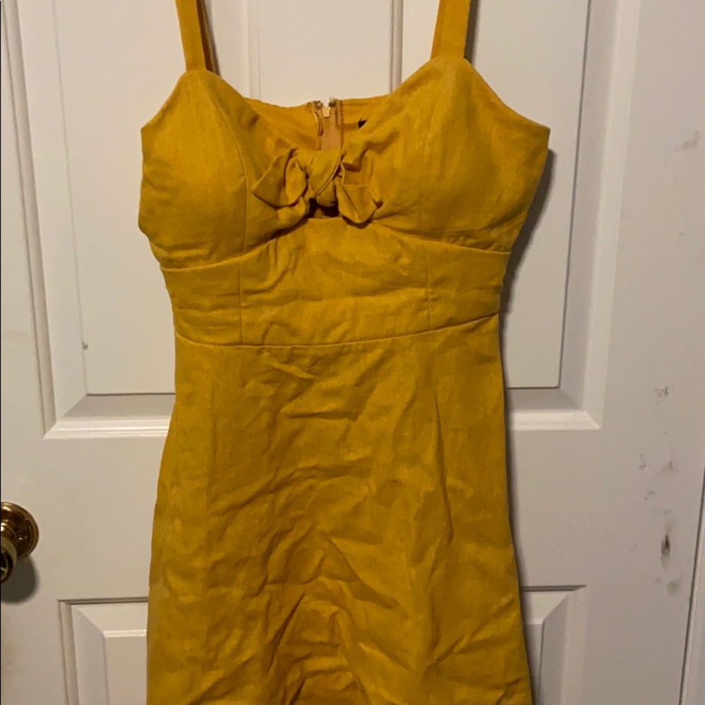 New with tags yellow dress